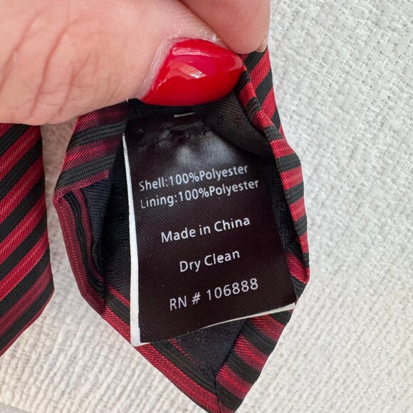 Appaman Kids Red and Black Tie - Picture 4 of 6